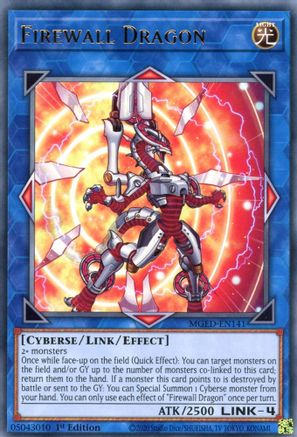 Firewall Dragon (Red Alternate Art) (MGED-EN141) - Maximum Gold: El Dorado 1st Edition Maximum Gold: El Dorado Yugioh Single  Squirtle Squad Card Shop.