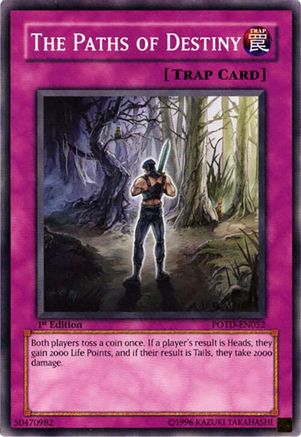 The Paths of Destiny (POTD-EN052) - Power of the Duelist Unlimited Power of the Duelist Yugioh Single  Squirtle Squad Card Shop.