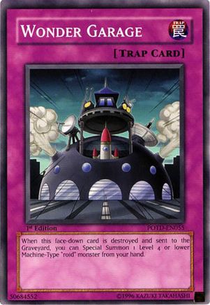 Wonder Garage (POTD-EN055) - Power of the Duelist 1st Edition Power of the Duelist Yugioh Single  Squirtle Squad Card Shop.