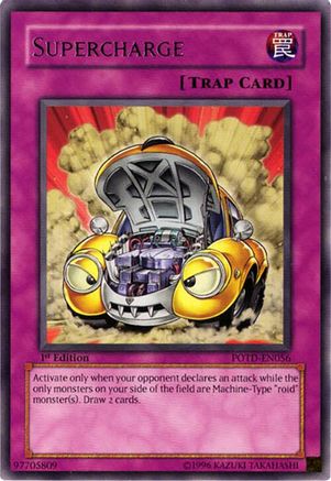 Supercharge (POTD-EN056) - Power of the Duelist Unlimited Power of the Duelist Yugioh Single  Squirtle Squad Card Shop.