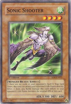 Sonic Shooter (SD8-EN002) - Structure Deck: Lord of the Storm Unlimited Structure Deck: Lord of the Storm Yugioh Single  Squirtle Squad Card Shop.
