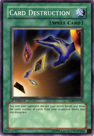 Card Destruction (SD8-EN018) - Structure Deck: Lord of the Storm 1st Edition Structure Deck: Lord of the Storm Yugioh Single  Squirtle Squad Card Shop.