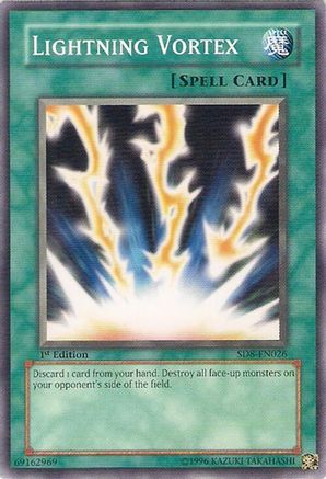 Lightning Vortex (SD8-EN026) - Structure Deck: Lord of the Storm 1st Edition Structure Deck: Lord of the Storm Yugioh Single  Squirtle Squad Card Shop.