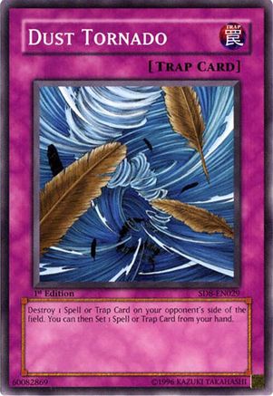 Dust Tornado (SD8-EN029) - Structure Deck: Lord of the Storm 1st Edition Structure Deck: Lord of the Storm Yugioh Single  Squirtle Squad Card Shop.