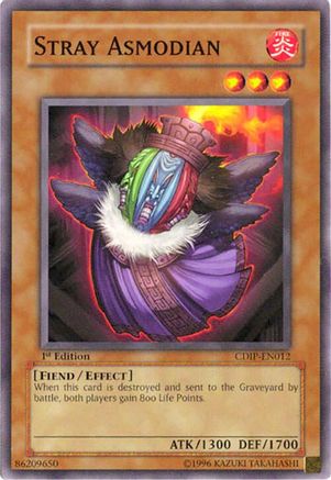 Stray Asmodian (CDIP-EN012) - Cyberdark Impact 1st Edition Cyberdark Impact Yugioh Single  Squirtle Squad Card Shop.