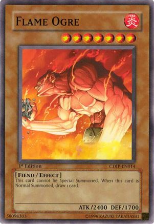 Flame Ogre (CDIP-EN014) - Cyberdark Impact 1st Edition Cyberdark Impact Yugioh Single  Squirtle Squad Card Shop.