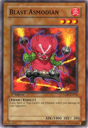 Blast Asmodian (CDIP-EN016) - Cyberdark Impact 1st Edition Cyberdark Impact Yugioh Single  Squirtle Squad Card Shop.
