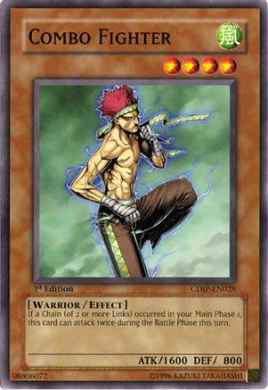 Combo Fighter (CDIP-EN028) - Cyberdark Impact 1st Edition Cyberdark Impact Yugioh Single  Squirtle Squad Card Shop.