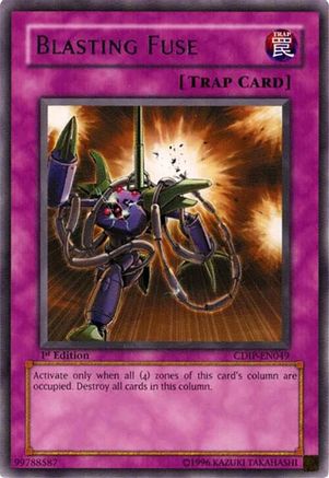 Blasting Fuse (CDIP-EN049) - Cyberdark Impact Unlimited Cyberdark Impact Yugioh Single  Squirtle Squad Card Shop.