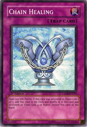 Chain Healing (CDIP-EN053) - Cyberdark Impact 1st Edition Cyberdark Impact Yugioh Single  Squirtle Squad Card Shop.