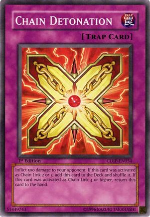 Chain Detonation (CDIP-EN054) - Cyberdark Impact 1st Edition Cyberdark Impact Yugioh Single  Squirtle Squad Card Shop.