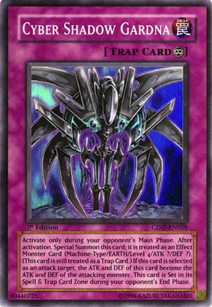 Cyber Shadow Gardna (CDIP-EN058) - Cyberdark Impact Unlimited Cyberdark Impact Yugioh Single  Squirtle Squad Card Shop.