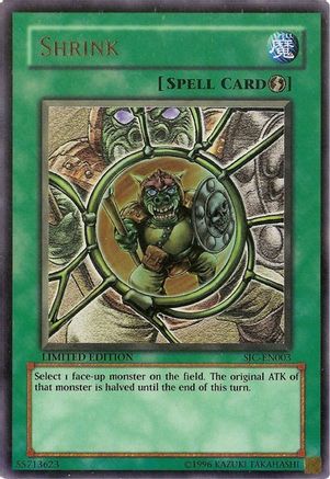Shrink (SJC-EN003) - Shonen Jump Championship Series Promos Limited Shonen Jump Championship Series Promos Yugioh Single  Squirtle Squad Card Shop.