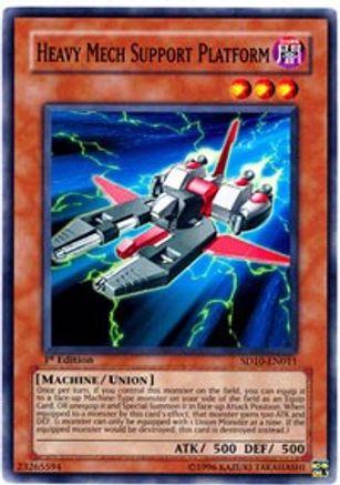 Heavy Mech Support Platform (SD10-EN011) - Structure Deck: Machine Re-Volt 1st Edition Structure Deck: Machine Re-Volt Yugioh Single  Squirtle Squad Card Shop.