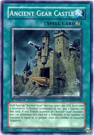 Ancient Gear Castle (SD10-EN023) - Structure Deck: Machine Re-Volt 1st Edition Structure Deck: Machine Re-Volt Yugioh Single  Squirtle Squad Card Shop.