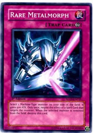 Rare Metalmorph (SD10-EN035) - Structure Deck: Machine Re-Volt 1st Edition Structure Deck: Machine Re-Volt Yugioh Single  Squirtle Squad Card Shop.