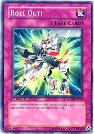 Roll Out! (SD10-EN037) - Structure Deck: Machine Re-Volt Unlimited Structure Deck: Machine Re-Volt Yugioh Single  Squirtle Squad Card Shop.