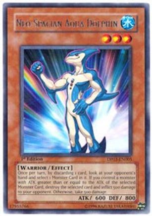 Neo-Spacian Aqua Dolphin (DP03-EN005) - Duelist Pack 3: Jaden Yuki 2 1st Edition Duelist Pack 3: Jaden Yuki 2 Yugioh Single  Squirtle Squad Card Shop.