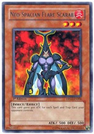 Neo-Spacian Flare Scarab (DP03-EN006) - Duelist Pack 3: Jaden Yuki 2 1st Edition Duelist Pack 3: Jaden Yuki 2 Yugioh Single  Squirtle Squad Card Shop.