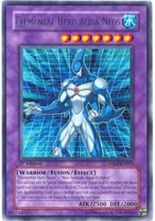 Elemental Hero Aqua Neos (DP03-EN012) - Duelist Pack 3: Jaden Yuki 2 Unlimited Duelist Pack 3: Jaden Yuki 2 Yugioh Single  Squirtle Squad Card Shop.