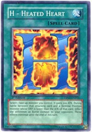 H - Heated Heart (DP03-EN016) - Duelist Pack 3: Jaden Yuki 2 Unlimited Duelist Pack 3: Jaden Yuki 2 Yugioh Single  Squirtle Squad Card Shop.
