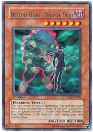 Destiny Hero - Double Dude (DP05-EN005) - Duelist Pack 5: Aster Phoenix 1st Edition Duelist Pack 5: Aster Phoenix Yugioh Single  Squirtle Squad Card Shop.