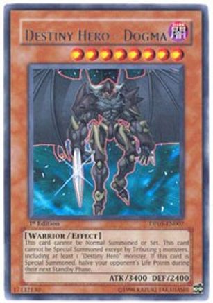 Destiny HERO - Dogma (DP05-EN007) - Duelist Pack 5: Aster Phoenix 1st Edition Duelist Pack 5: Aster Phoenix Yugioh Single  Squirtle Squad Card Shop.
