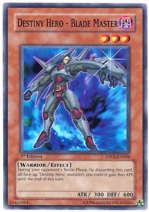 Destiny Hero - Blade Master (DP05-EN008) - Duelist Pack 5: Aster Phoenix 1st Edition Duelist Pack 5: Aster Phoenix Yugioh Single  Squirtle Squad Card Shop.