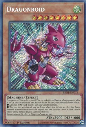 Dragonroid (BROL-EN011) - Brothers of Legend 1st Edition Brothers of Legend Yugioh Single  Squirtle Squad Card Shop.