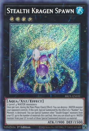 Stealth Kragen Spawn (BROL-EN031) - Brothers of Legend 1st Edition Brothers of Legend Yugioh Single  Squirtle Squad Card Shop.
