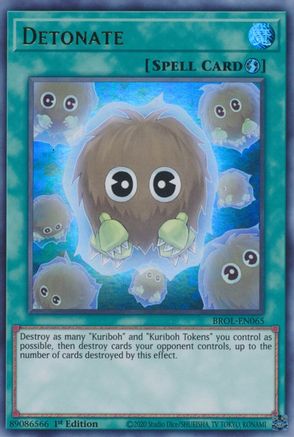 Detonate (BROL-EN065) - Brothers of Legend 1st Edition Brothers of Legend Yugioh Single  Squirtle Squad Card Shop.