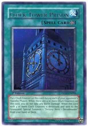 Clock Tower Prison (DP05-EN016) - Duelist Pack 5: Aster Phoenix 1st Edition Duelist Pack 5: Aster Phoenix Yugioh Single  Squirtle Squad Card Shop.