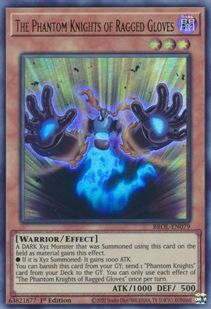 The Phantom Knights of Ragged Gloves (BROL-EN079) - Brothers of Legend 1st Edition Brothers of Legend Yugioh Single  Squirtle Squad Card Shop.