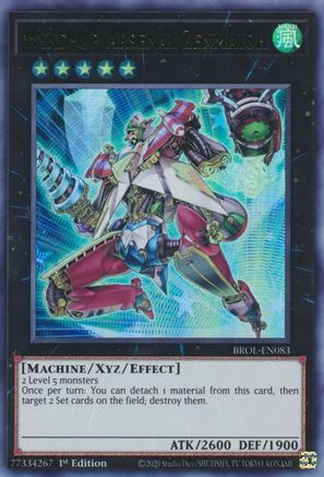 Wind-Up Arsenal Zenmaioh (BROL-EN083) - Brothers of Legend 1st Edition Brothers of Legend Yugioh Single  Squirtle Squad Card Shop.