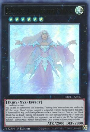 Beatrice, Lady of the Eternal (BROL-EN086) - Brothers of Legend 1st Edition Brothers of Legend Yugioh Single  Squirtle Squad Card Shop.