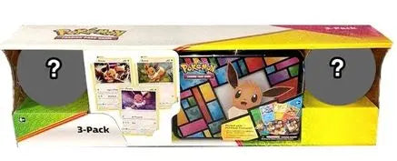 Costco Pokemon Collector 3-Pack: Eevee Treasure Chest + 2 Poke Ball Tins Miscellaneous Cards & Products Pokemon Sealed  Squirtle Squad Card Shop.