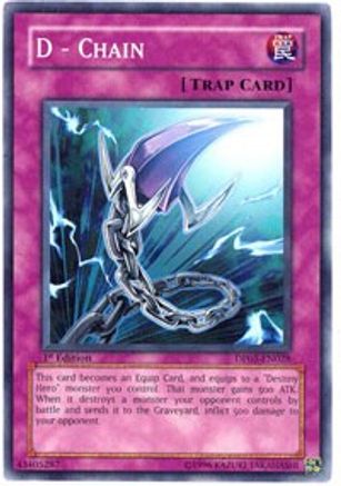 D - Chain (DP05-EN028) - Duelist Pack 5: Aster Phoenix 1st Edition Duelist Pack 5: Aster Phoenix Yugioh Single  Squirtle Squad Card Shop.
