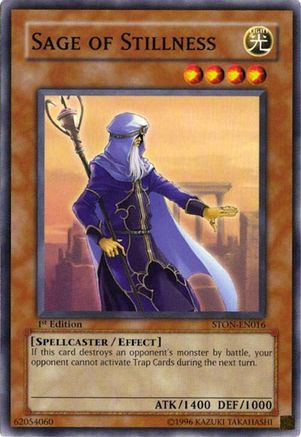 Sage of Stillness (STON-EN016) - Strike of Neos Unlimited Strike of Neos Yugioh Single  Squirtle Squad Card Shop.