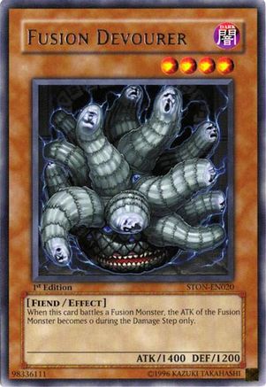 Fusion Devourer (STON-EN020) - Strike of Neos 1st Edition Strike of Neos Yugioh Single  Squirtle Squad Card Shop.