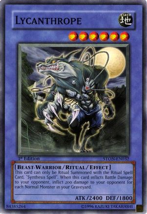 Lycanthrope (STON-EN032) - Strike of Neos Unlimited Strike of Neos Yugioh Single  Squirtle Squad Card Shop.