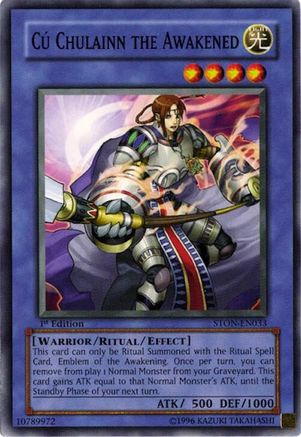 Cu Chulainn the Awakened (STON-EN033) - Strike of Neos 1st Edition Strike of Neos Yugioh Single  Squirtle Squad Card Shop.