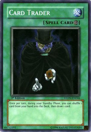 Card Trader (STON-EN046) - Strike of Neos Unlimited Strike of Neos Yugioh Single  Squirtle Squad Card Shop.