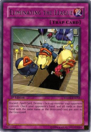 Eliminating the League (STON-EN052) - Strike of Neos 1st Edition Strike of Neos Yugioh Single  Squirtle Squad Card Shop.