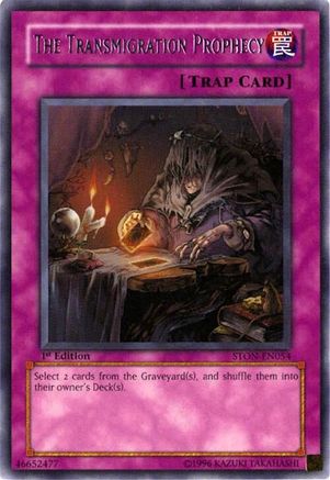 The Transmigration Prophecy (STON-EN054) - Strike of Neos Unlimited Strike of Neos Yugioh Single  Squirtle Squad Card Shop.