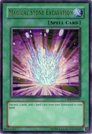 Magical Stone Excavation (CP02-EN001) - Champion Pack 2 Unlimited Champion Pack 2 Yugioh Single  Squirtle Squad Card Shop.