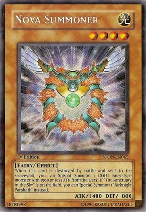 Nova Summoner (STON-EN065) - Strike of Neos Unlimited Strike of Neos Yugioh Single  Squirtle Squad Card Shop.