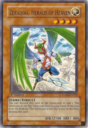 Zeradias, Herald of Heaven (FOTB-EN018) - Force of the Breaker 1st Edition Force of the Breaker Yugioh Single  Squirtle Squad Card Shop.