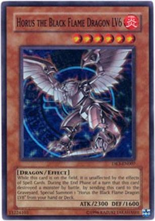 Horus the Black Flame Dragon LV6 (DR3-EN007) - Dark Revelation Volume 3 Unlimited Dark Revelation Volume 3 Yugioh Single  Squirtle Squad Card Shop.