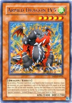 Armed Dragon LV5 (DR3-EN014) - Dark Revelation Volume 3 Unlimited Dark Revelation Volume 3 Yugioh Single  Squirtle Squad Card Shop.