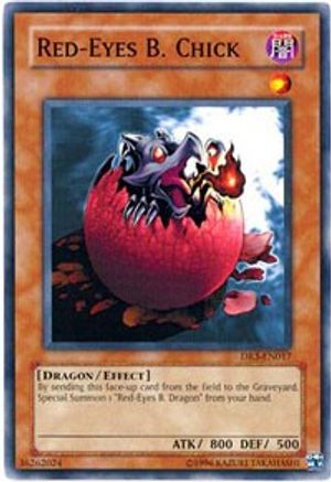 Red-Eyes B. Chick (DR3-EN017) - Dark Revelation Volume 3 Unlimited Dark Revelation Volume 3 Yugioh Single  Squirtle Squad Card Shop.